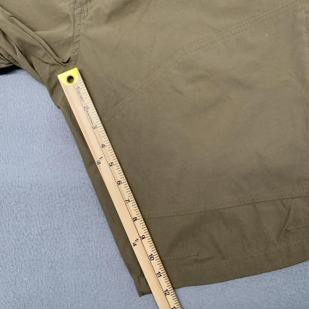 KUHL Silencr Shorts Mens 38 12" Inseam Khaki Tan Tech Hiking Hiking Golf Stretch - Picture 8 of 10